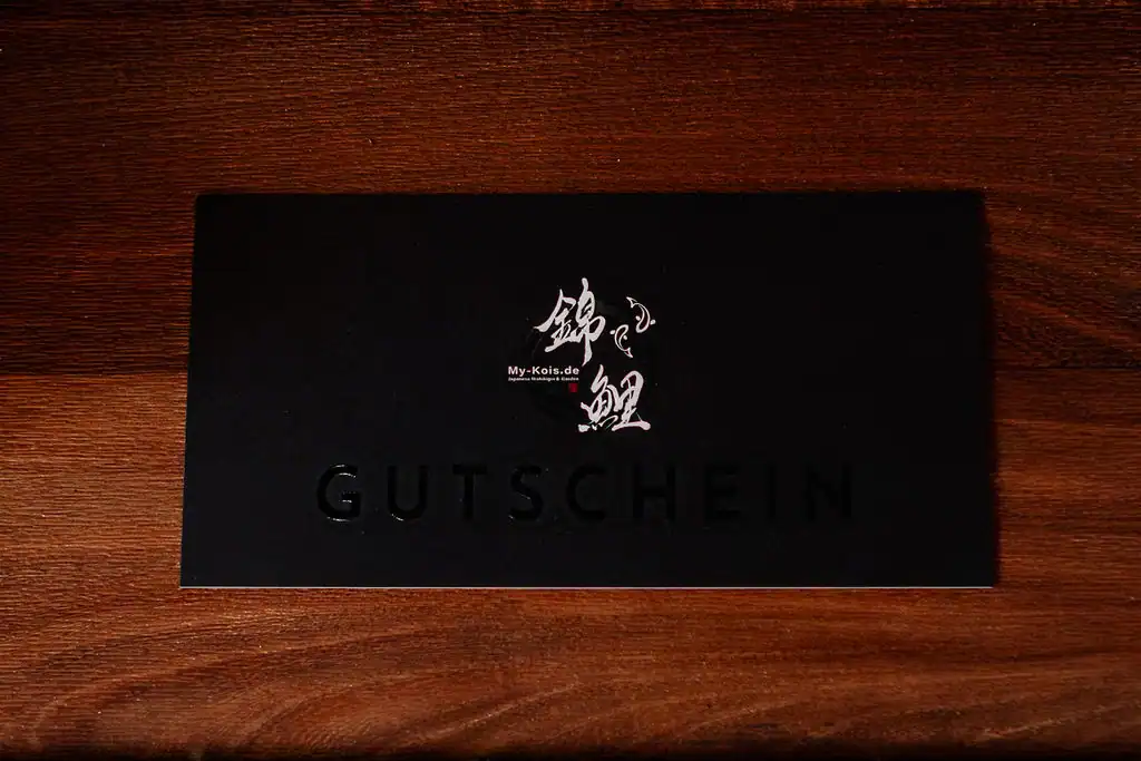 Koi Geschenkgutschein für Koi, Futter und Teichtechnik